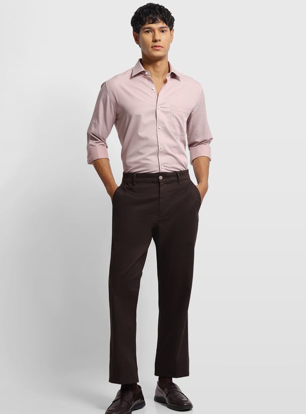ARROW Checked Manhattan Formal Shirt (Slim)