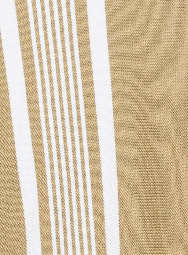 FAHRENHEIT Striped Polo T-shirt