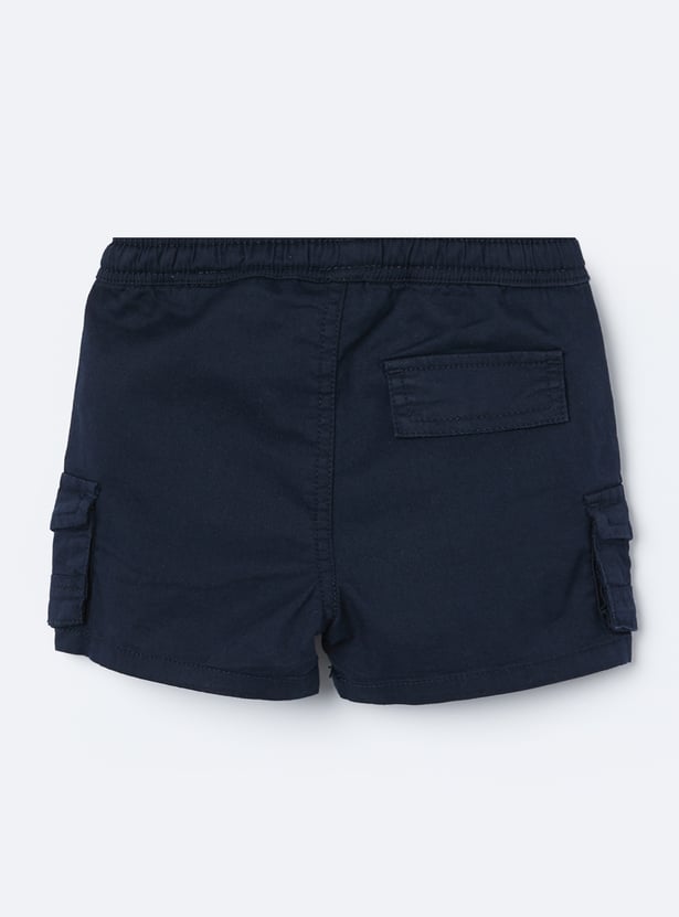 FAME FOREVER Boys Solid Cargo Shorts