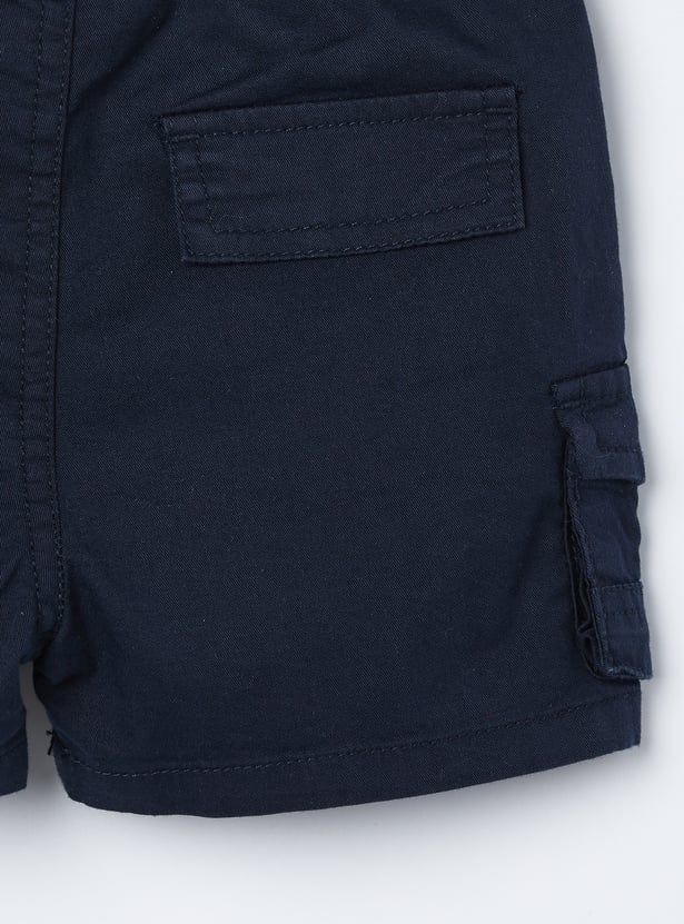 FAME FOREVER Boys Solid Cargo Shorts