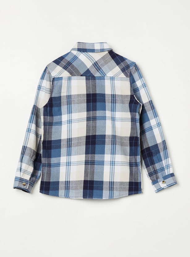FAME FOREVER Boys Checked Shirt
