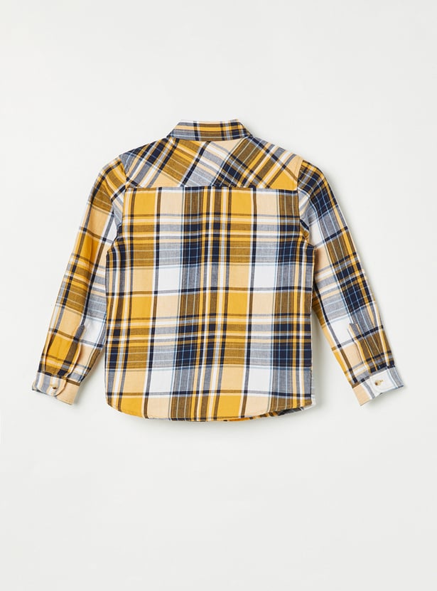 FAME FOREVER Boys Checked Shirt