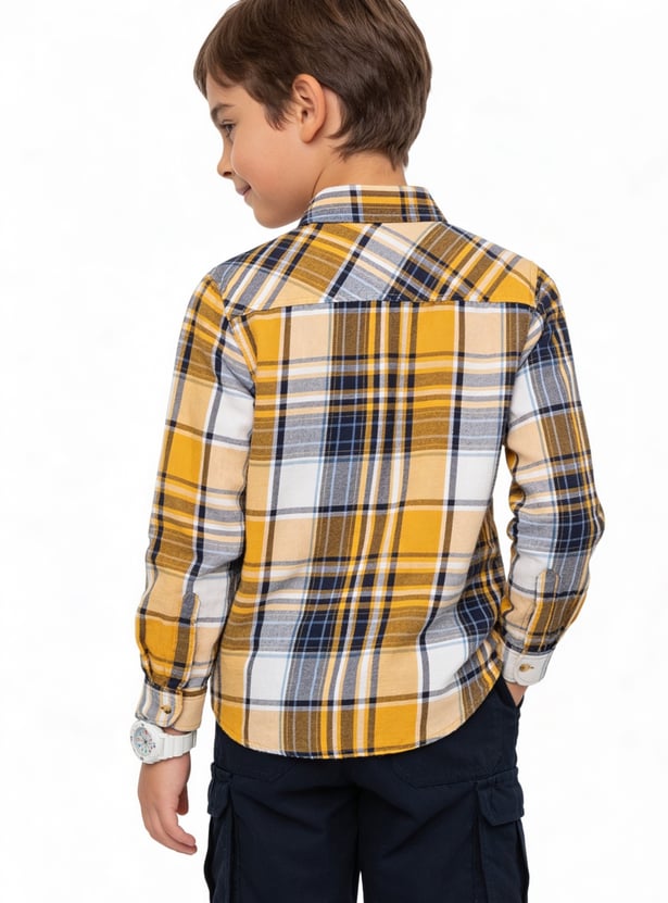 FAME FOREVER Boys Checked Shirt