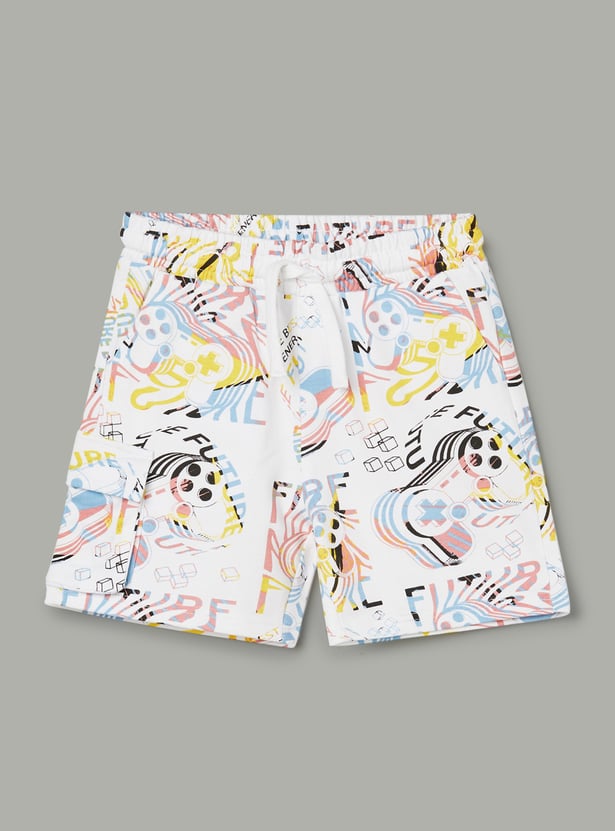 FAME FOREVER Boys Printed Shorts