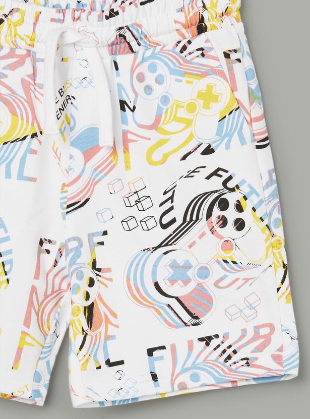 FAME FOREVER Boys Printed Shorts