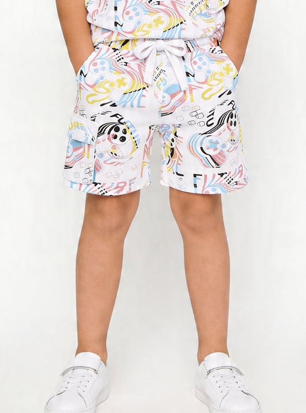 FAME FOREVER Boys Printed Shorts