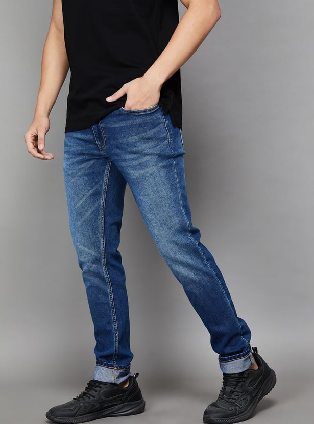 UNITED COLORS OF BENETTON Washed Skinny Jeans