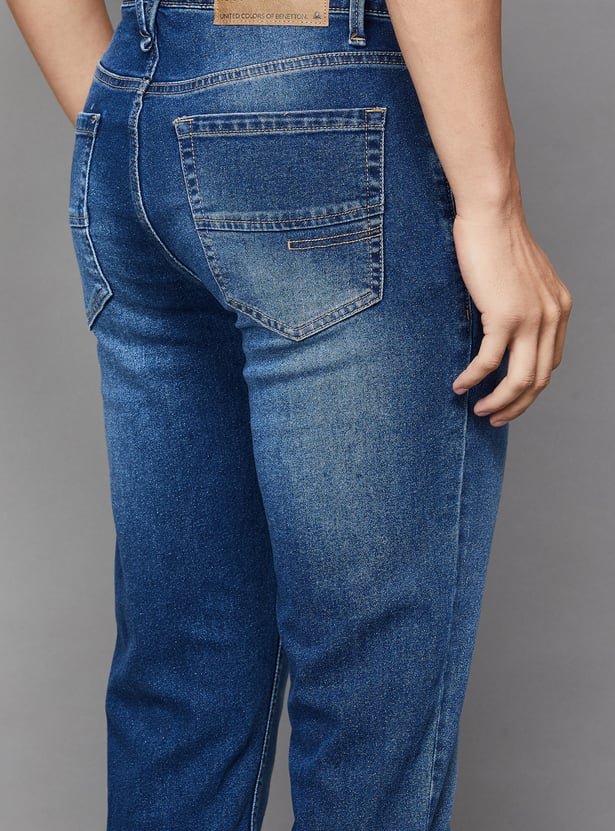 UNITED COLORS OF BENETTON Washed Skinny Jeans