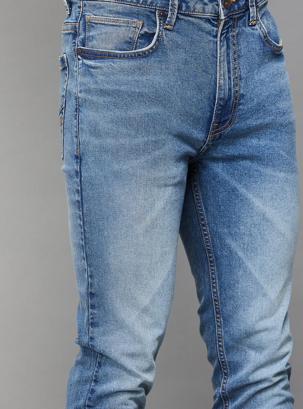 UNITED COLORS OF BENETTON Washed Slim Tapered Jeans