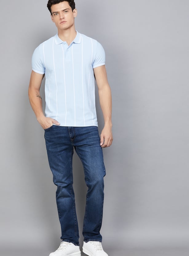 UNITED COLORS OF BENETTON Striped Polo T-shirt