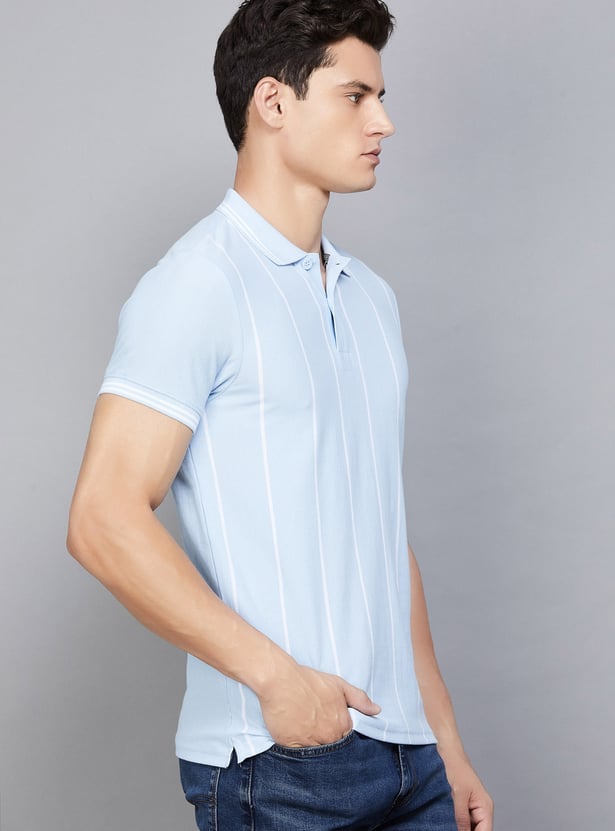 UNITED COLORS OF BENETTON Striped Polo T-shirt