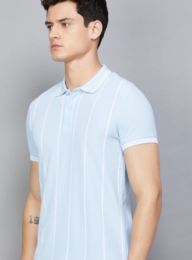 UNITED COLORS OF BENETTON Striped Polo T-shirt