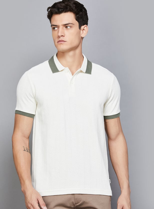 UNITED COLORS OF BENETTON Knitted Polo T-shirt