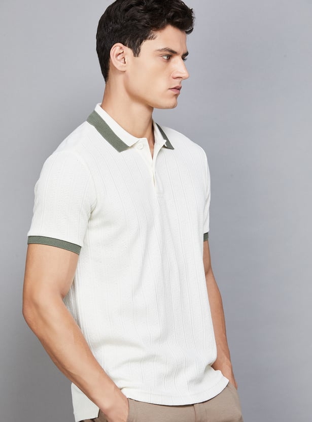 UNITED COLORS OF BENETTON Knitted Polo T-shirt