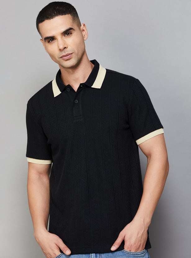 UNITED COLORS OF BENETTON Knitted Polo T-shirt