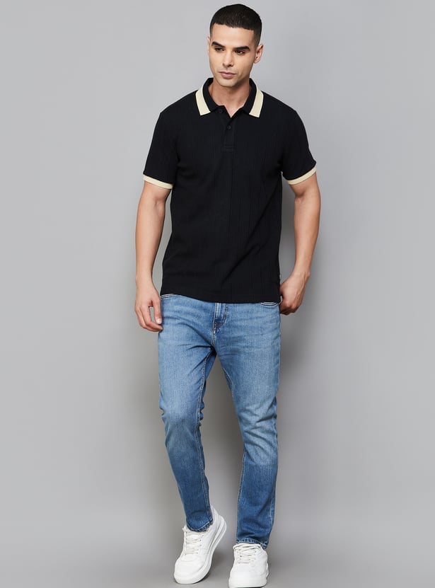 UNITED COLORS OF BENETTON Knitted Polo T-shirt