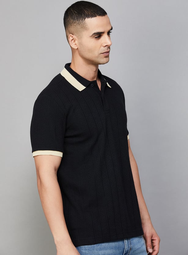 UNITED COLORS OF BENETTON Knitted Polo T-shirt