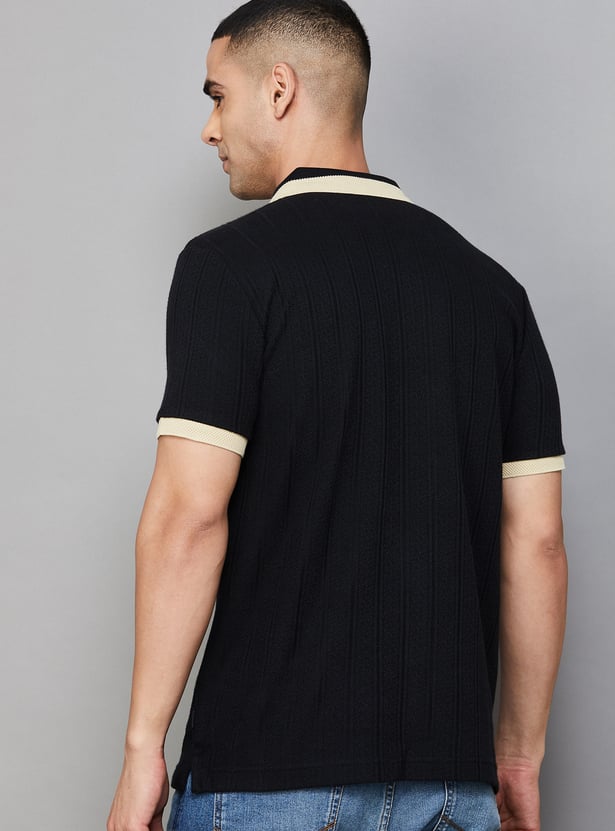 UNITED COLORS OF BENETTON Knitted Polo T-shirt