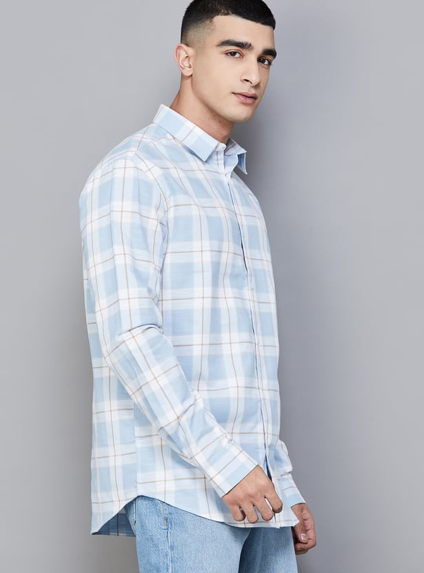 JACK & JONES Checked Regular Fit Shirt