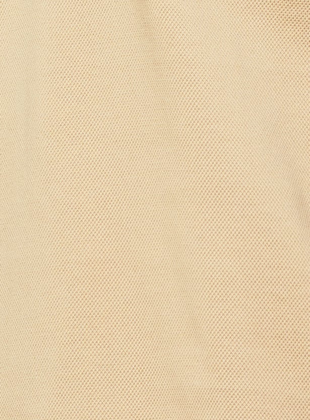 ALLEN SOLLY Colourblock Polo T-shirt