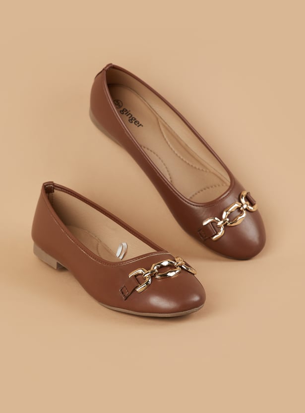 CODE Chain Detail Ballerinas