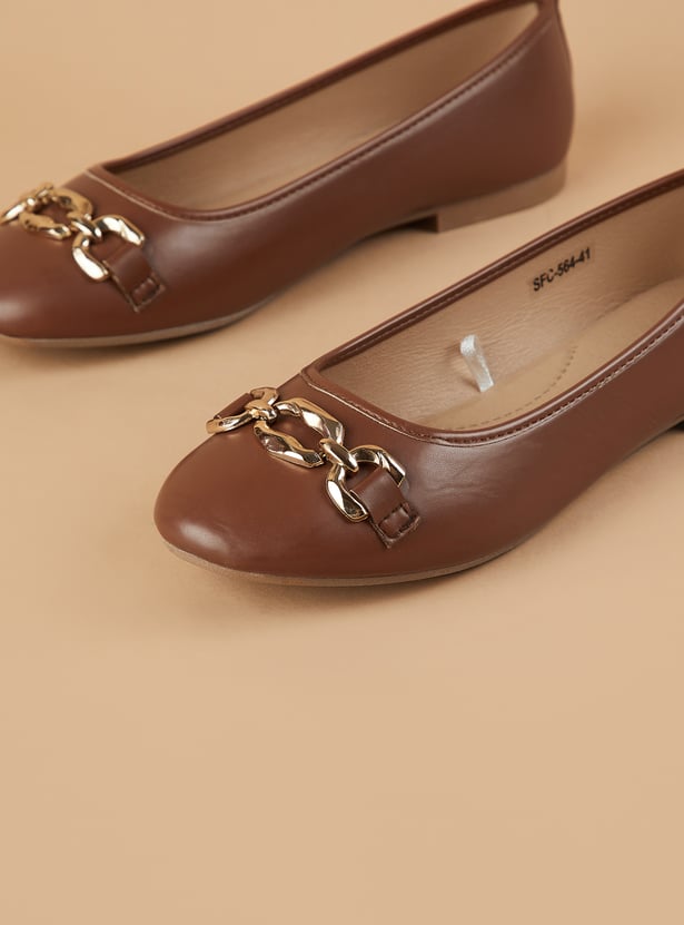 CODE Chain Detail Ballerinas
