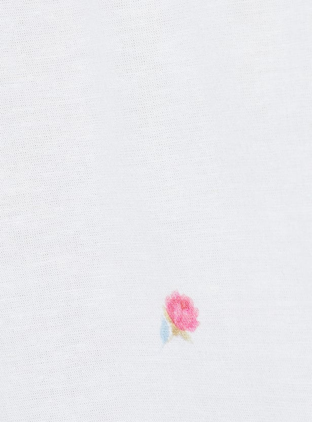 CODE Floral Print Shirt