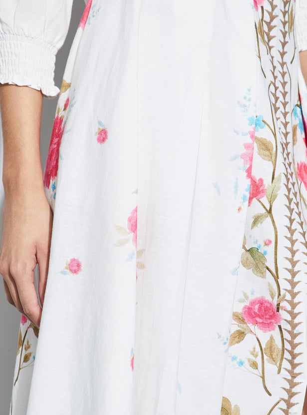 CODE Floral Print Skirt