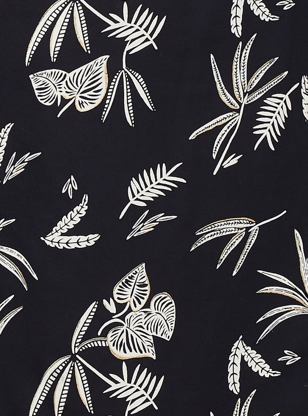 MELANGE Floral Print Straight Kurta