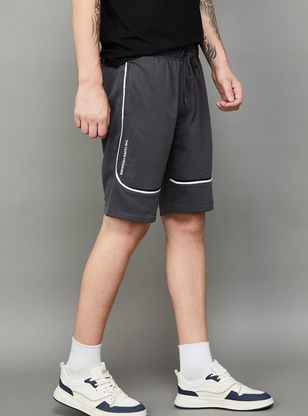 FREE AUTHORITY Batman Print Shorts