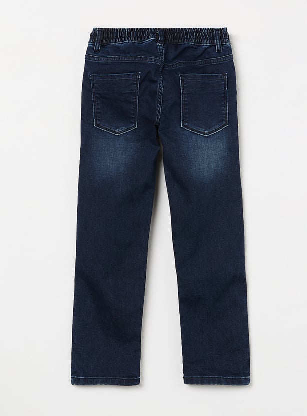 RUFF KIDS Boys Washed Regular Fit Jeans