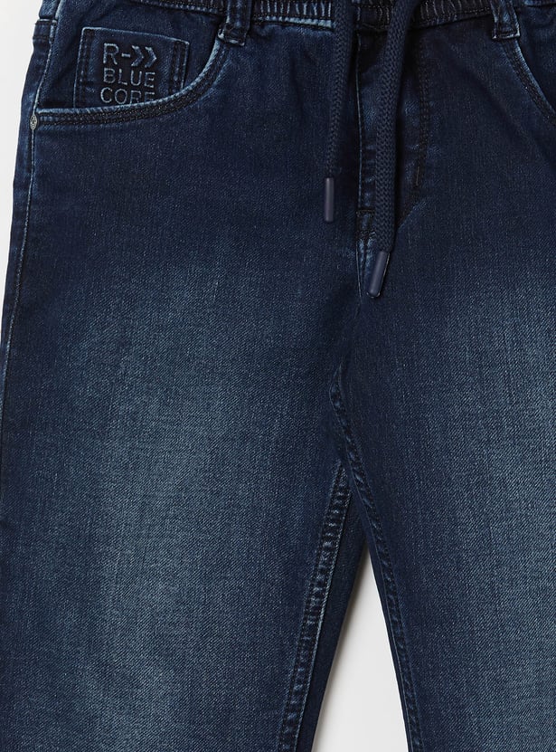RUFF KIDS Boys Washed Regular Fit Jeans