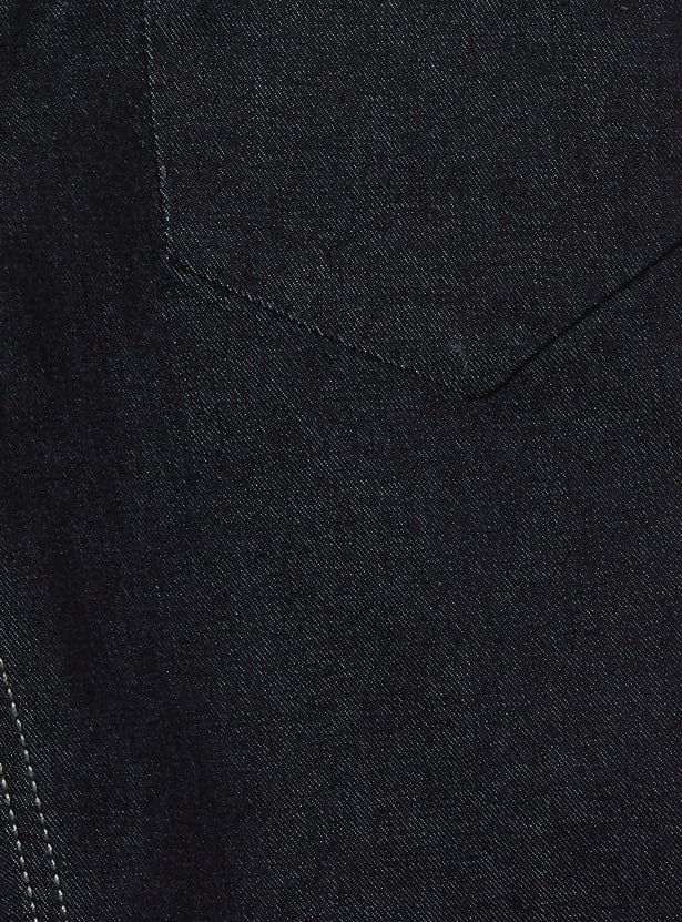 RUFF KIDS Boys Darkwashed Straight Fit Jeans