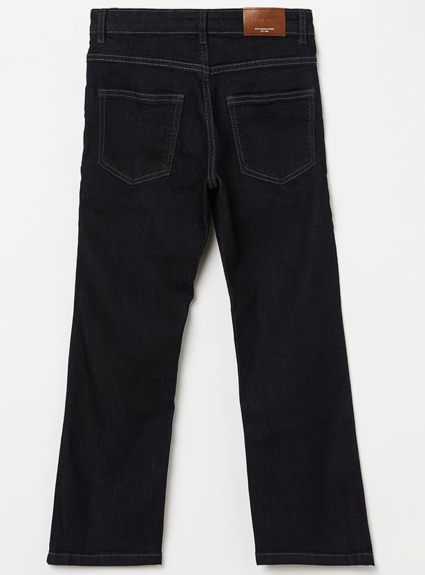 RUFF KIDS Boys Mid Wash Bootcut Jeans