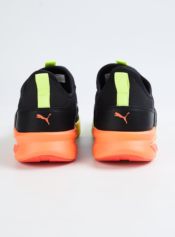 PUMA Boys Solid Design Flip Flops