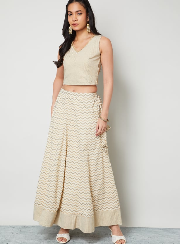MELANGE Printed Top