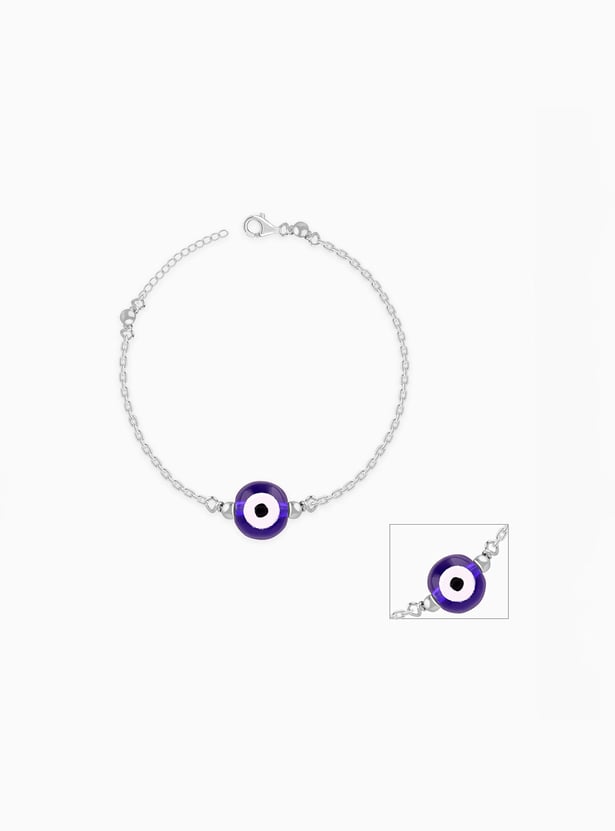 GIVA Evil Eye Cutie Sterling Silver Anklet