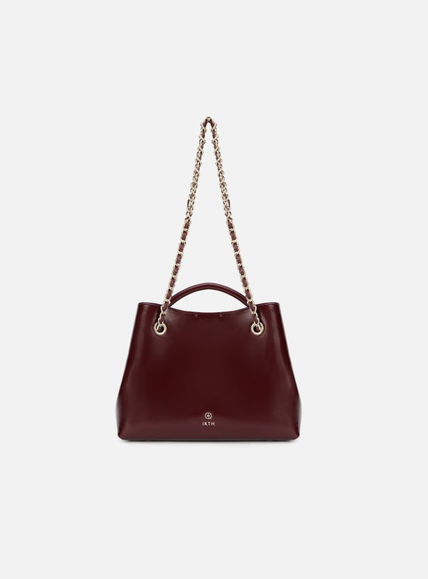 IRTH Solid Shoulder Bag