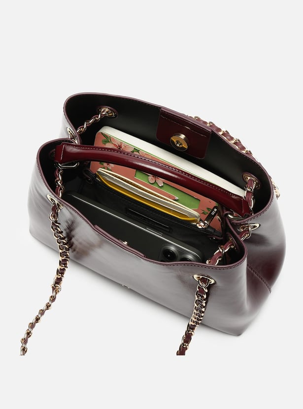 IRTH Solid Shoulder Bag