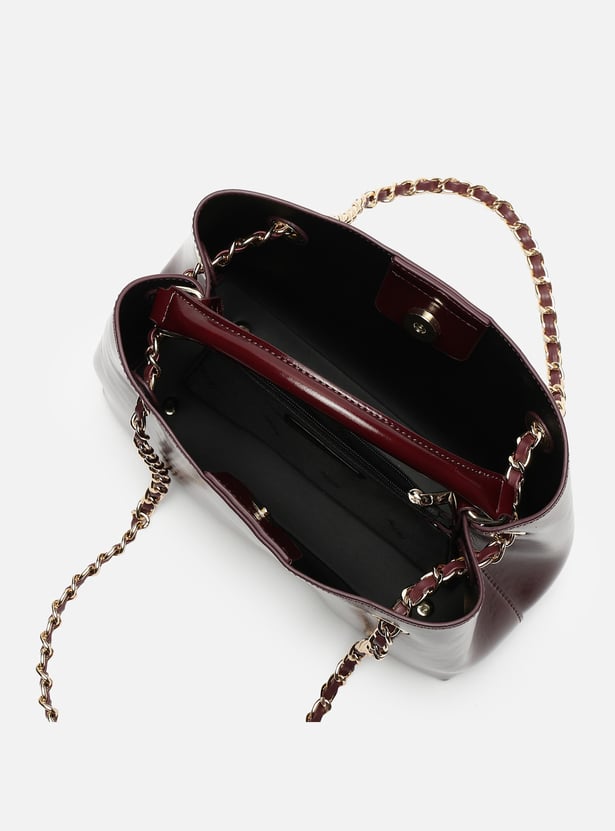 IRTH Solid Shoulder Bag