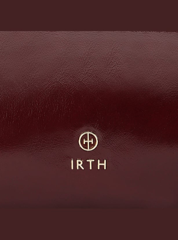 IRTH Solid Shoulder Bag