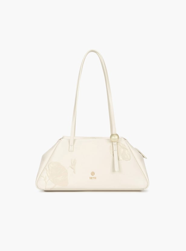 IRTH Embossed Shoulder Bag