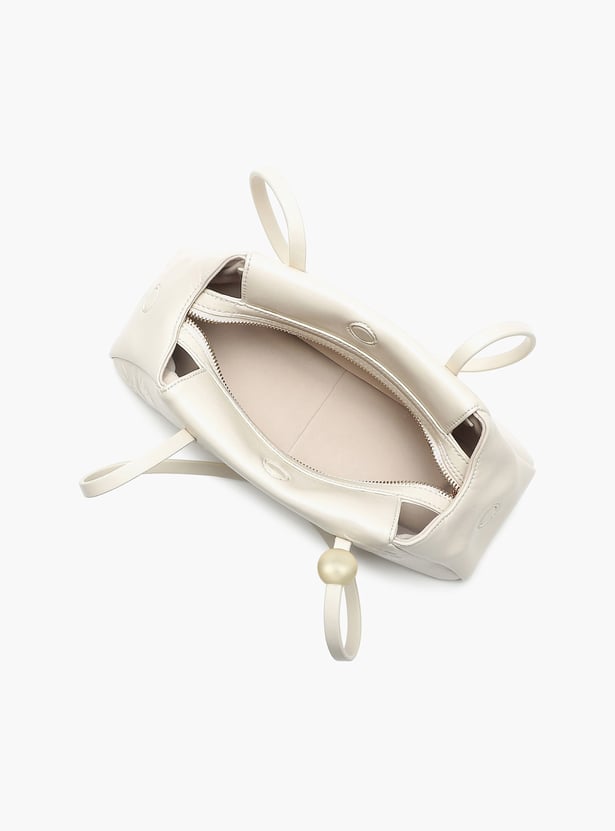 IRTH Embossed Shoulder Bag