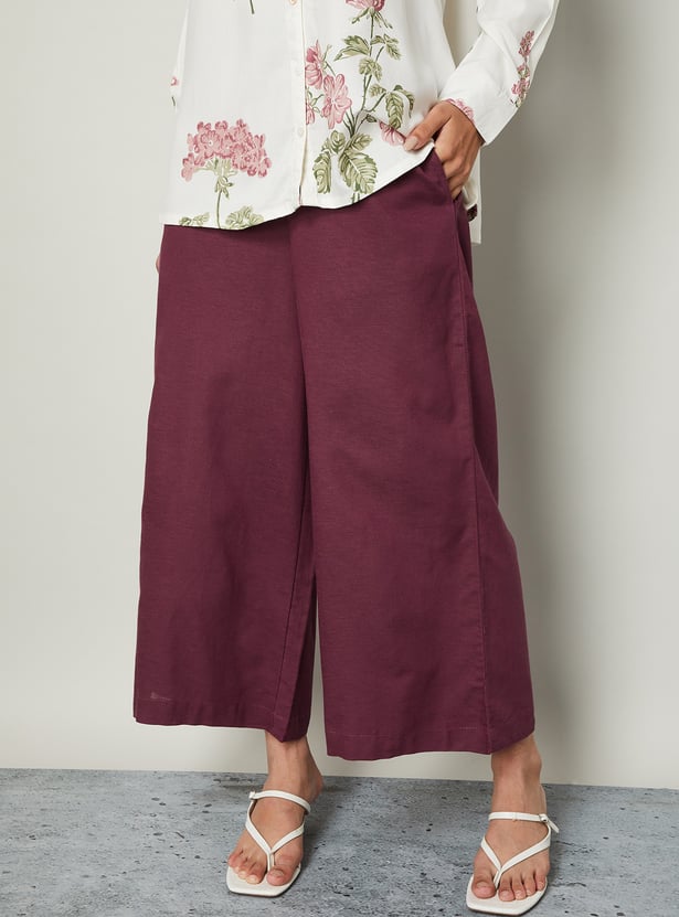 MELANGE Solid Palazzos