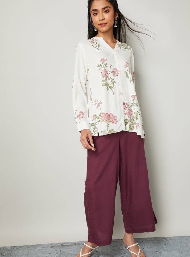 MELANGE Solid Palazzos
