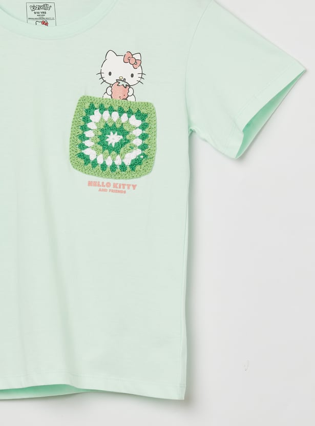 KIDSVILLE Girls Hello Kitty T-shirt