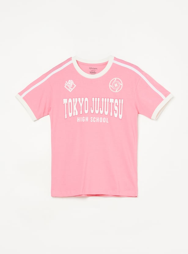 KIDSVILLE Girls Jujutsu Kaisen T-shirt