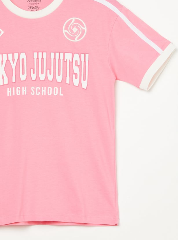 KIDSVILLE Girls Jujutsu Kaisen T-shirt