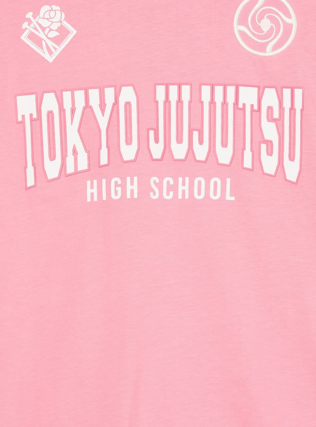 KIDSVILLE Girls Jujutsu Kaisen T-shirt