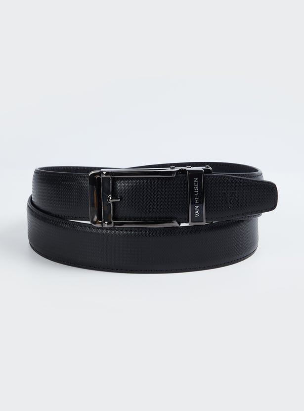 VAN HEUSEN Textured Leather Belt